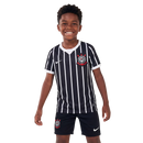 Conjunto Infantil Timão Preto Listrado 2026/27